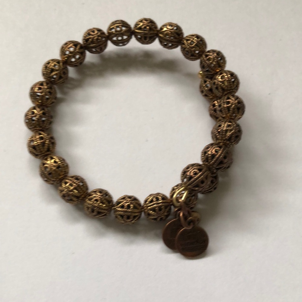 Alex and Ani Kingston Wrap Russian Gold Bracelet